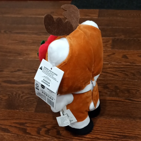 Walking Hello Kitty Christmas Reindeer  Plush Waddler Walker - Picture 6 of 16
